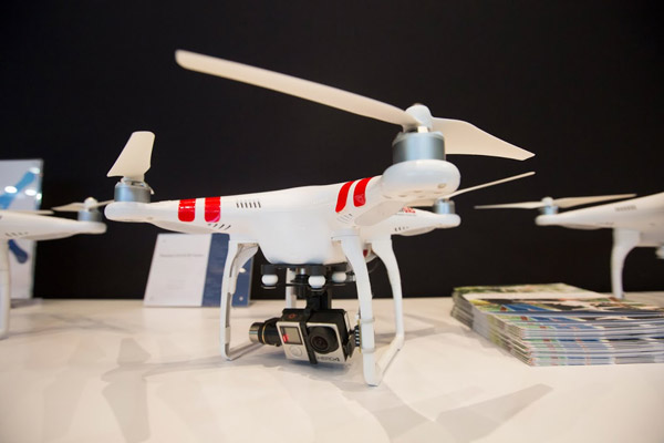 Nacelle Zenmuse pour GoPro Hero4 — Crédit Photo ©DJI