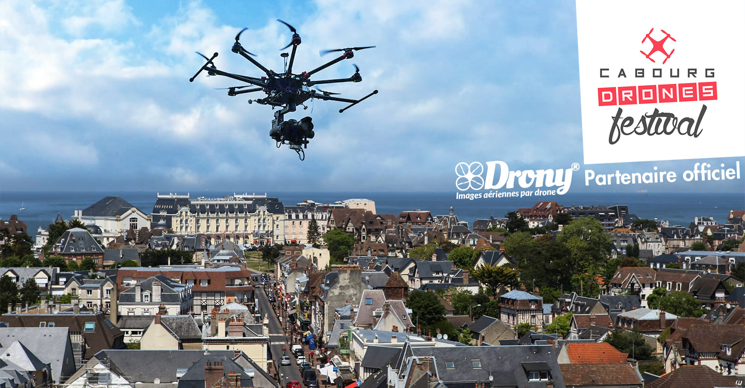 Drony, Partenaire officiel du Cabourg Drone Festival