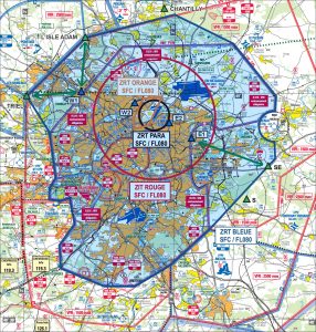 Carte aéronautique ZIT ZRT