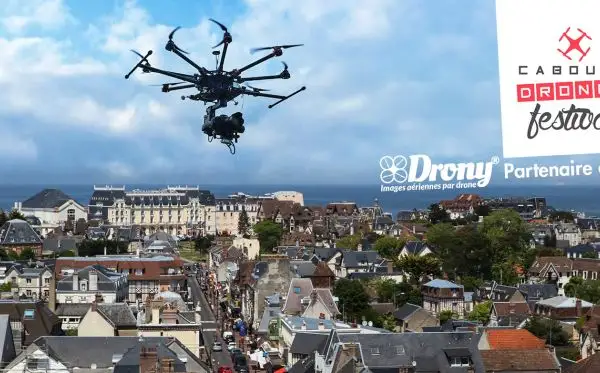 Drony partenaire officiel du Cabourg Drones Festival 2015