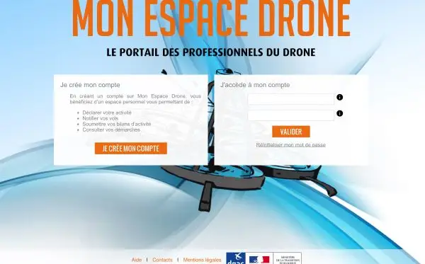 Évolution du portail « Mon Espace Drone » et ouverture aux activités de loisir