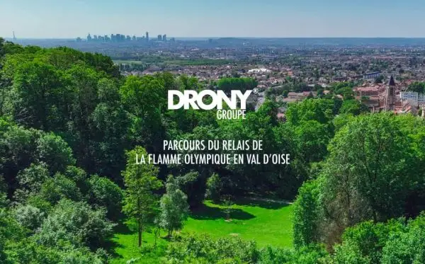 Parcours de la Flamme Olympique pour le département du Val d'Oise