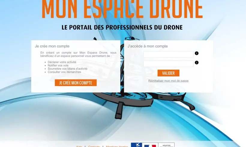 Évolution du portail « Mon Espace Drone » et ouverture aux activités de loisir