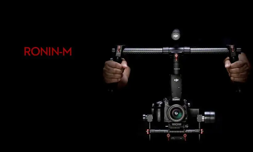 Compacte et légère, la nouvelle Nacelle Ronin-M de DJI.