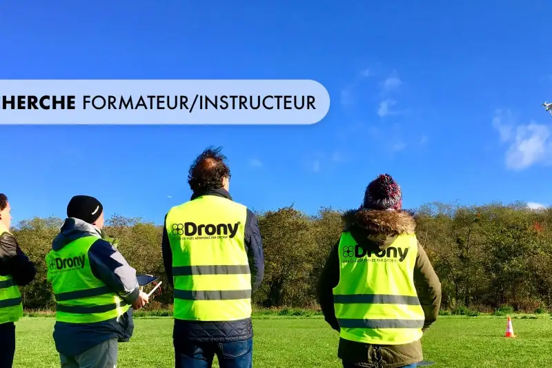 Recherche formateur/instructeur « télépilote drone » indépendant.